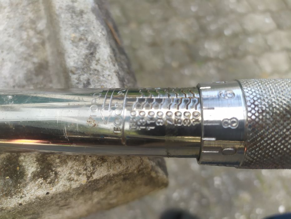 Chave de torque micrométrica 1/4