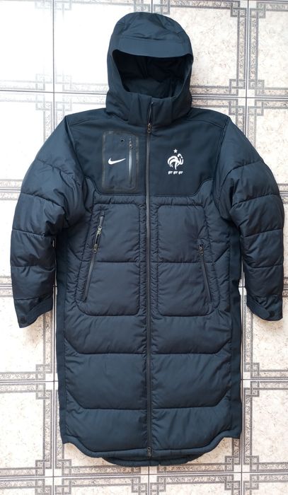 Nike FFF zimowa długa kurtka męska parka S