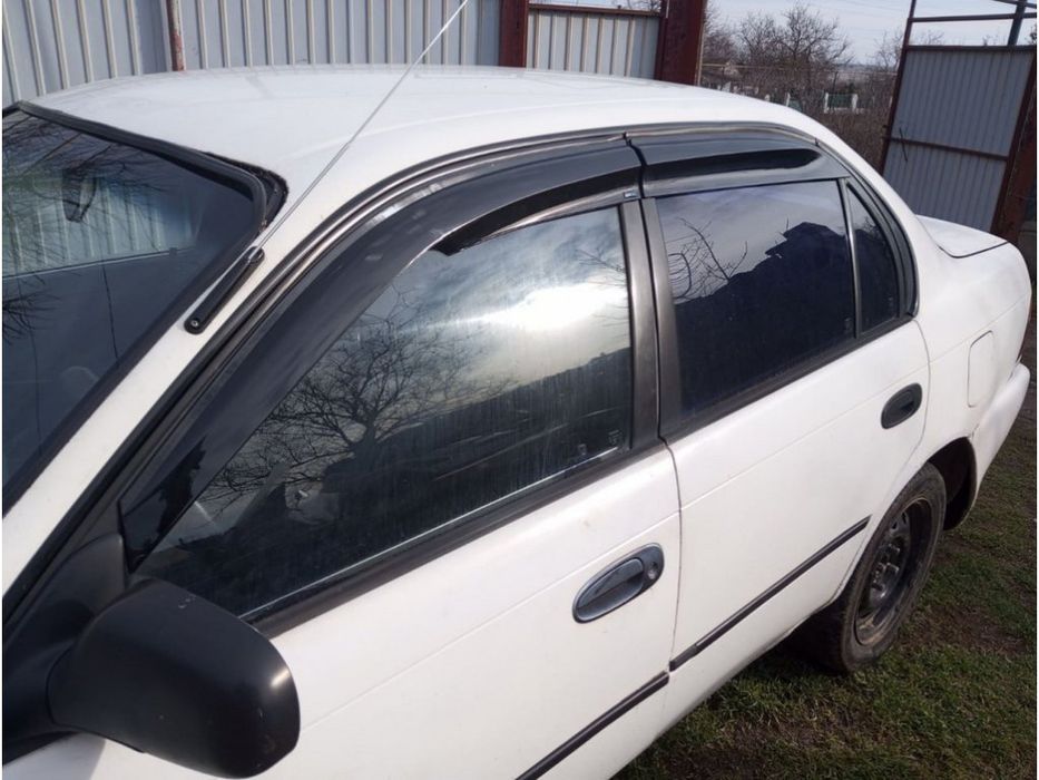 Toyota Corolla 1993-1998 рр. Вітровики (4 шт., Sunplex Sport)