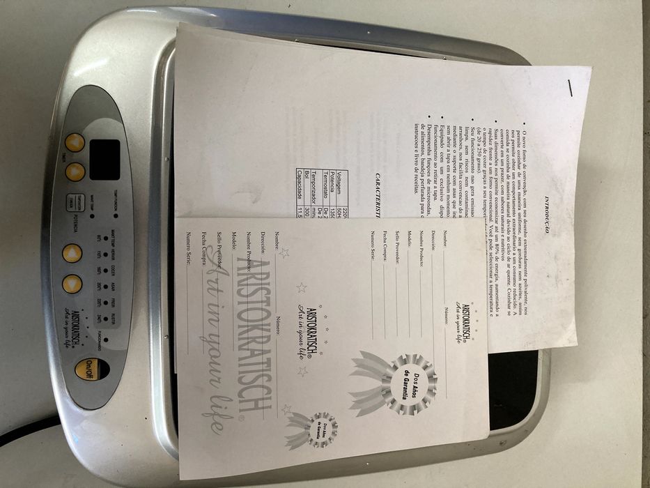 Placa de indução portátil Aristokratisch