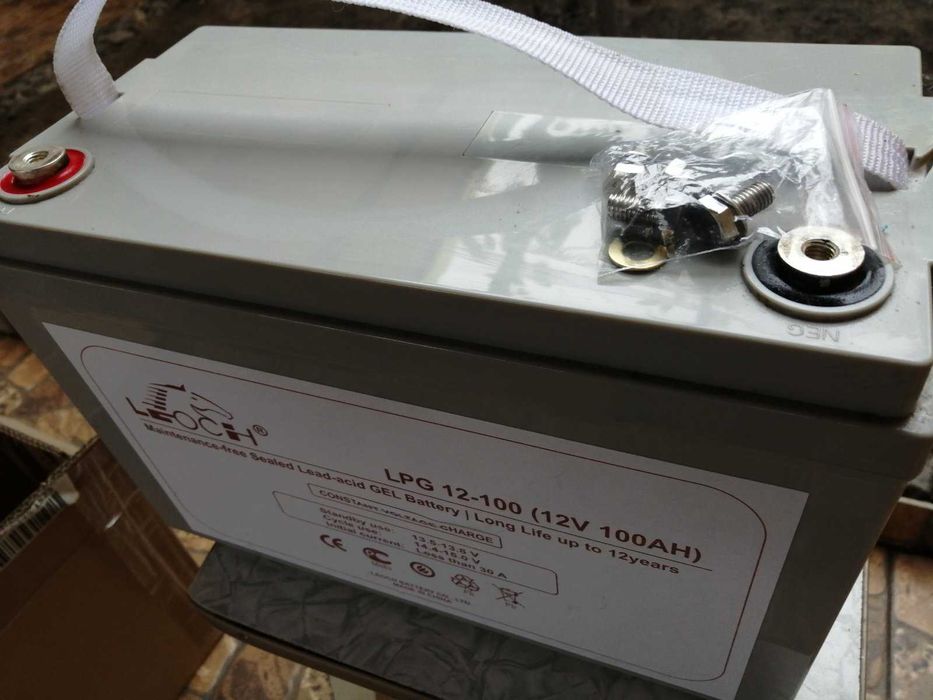 Аккумулятор гелевий б/в LEOCH LPG12-100 GEL 12V 100Ah