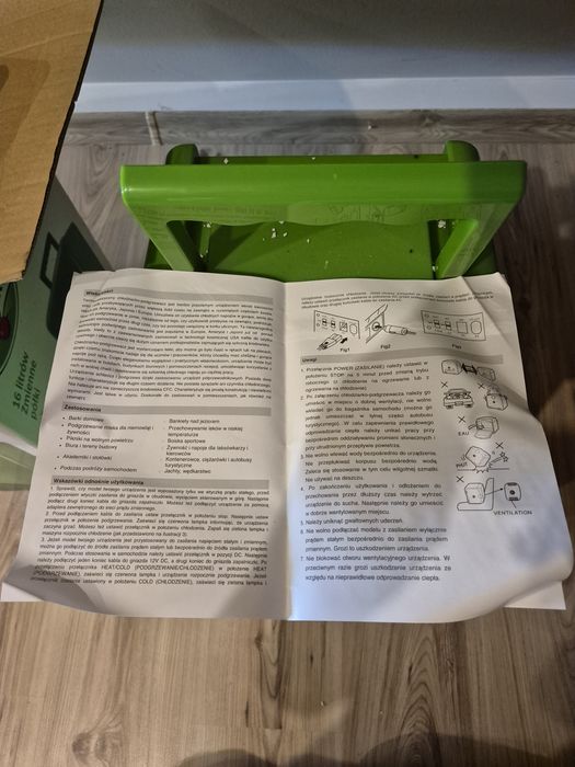 Lodówka turystyczna 16 litrów 230V/12V