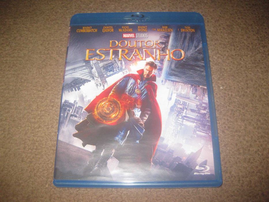 Blu-Ray "Doutor Estranho" com Benedict Cumberbatch
