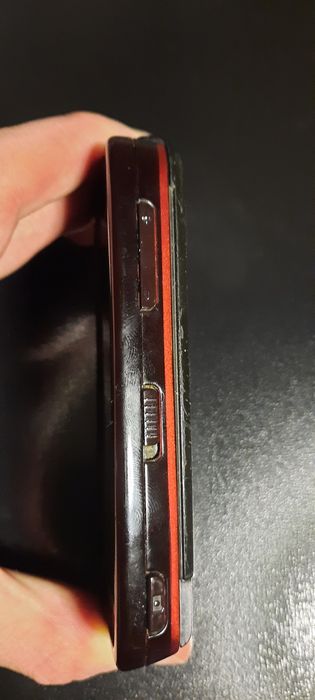 Housse Ultra Slim Anti-Choc Pour Nokia 5800 XpressMusic / 5230 - Cuir Noir à Motifs - Universelle