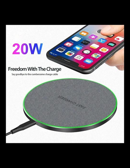 Carregador Sem Fios – Rápido e Prático