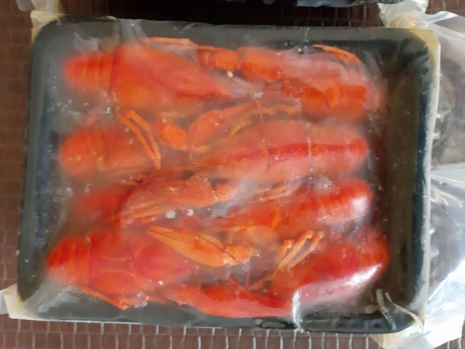 Раки вареные средние Упаковка 0.5кг