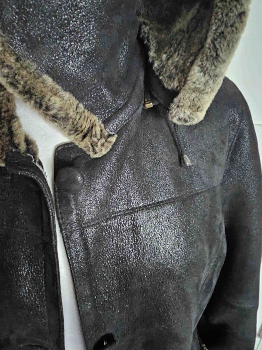 Kożuch polski damski.