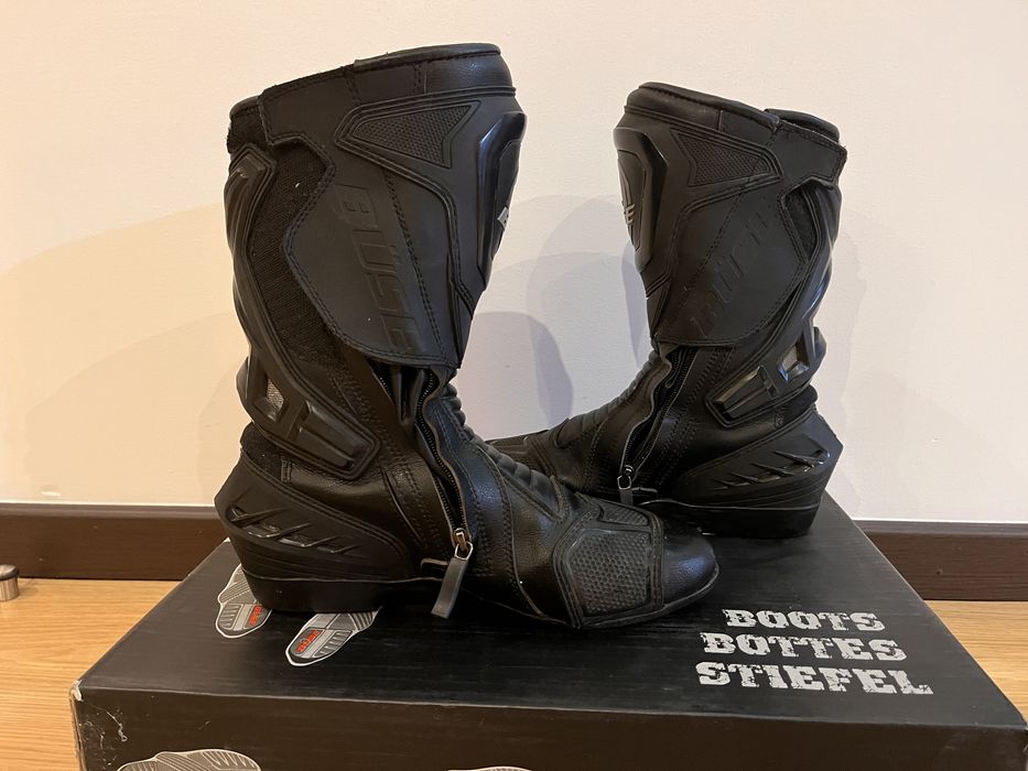 Botas moto racing, impermeaveis tamanho 42