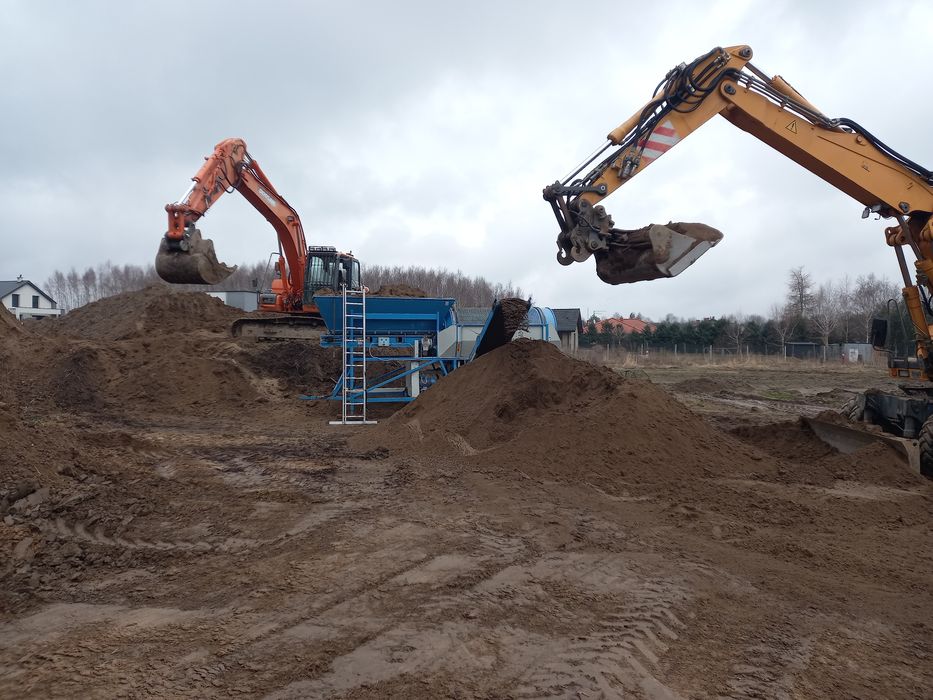 Ziemia przesiewana, idealna pod trawnik