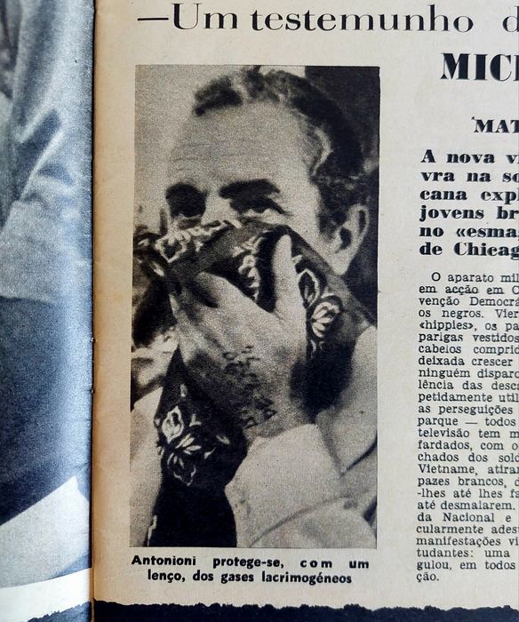 1968 - ANTONIONI e o Cinema Português