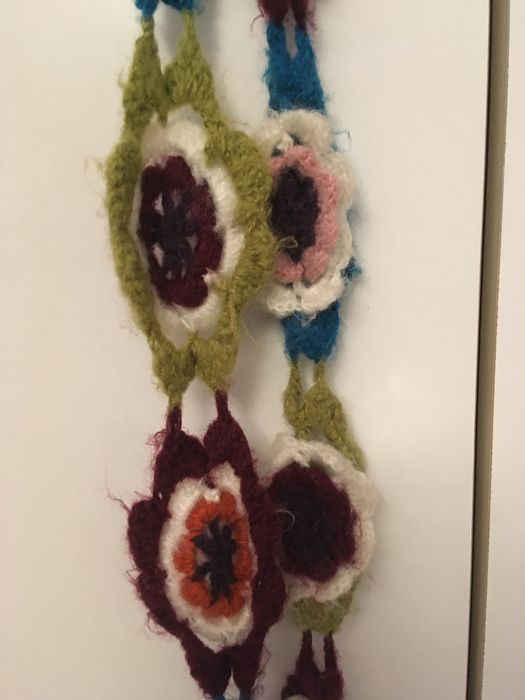 szal szalik szaliczek ozdobny młodzieżowy/damski boho