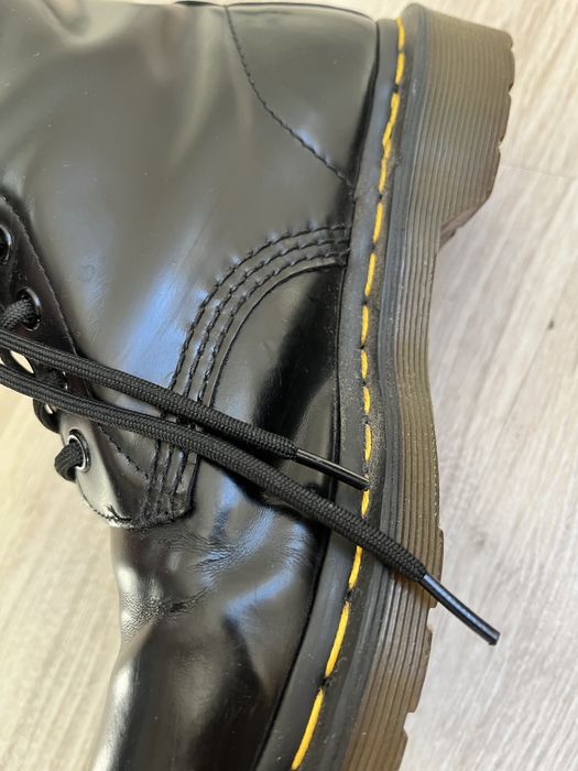 Martensy skórzane 1460 Black Smooth - buty Dr Martens