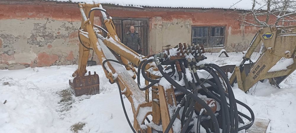 Продам установку екскаватора борекс з навантажувачем.