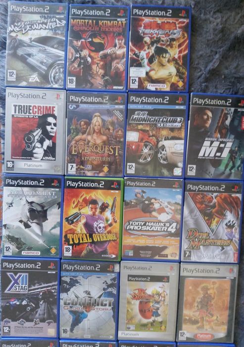 Ps2 vários jogos.