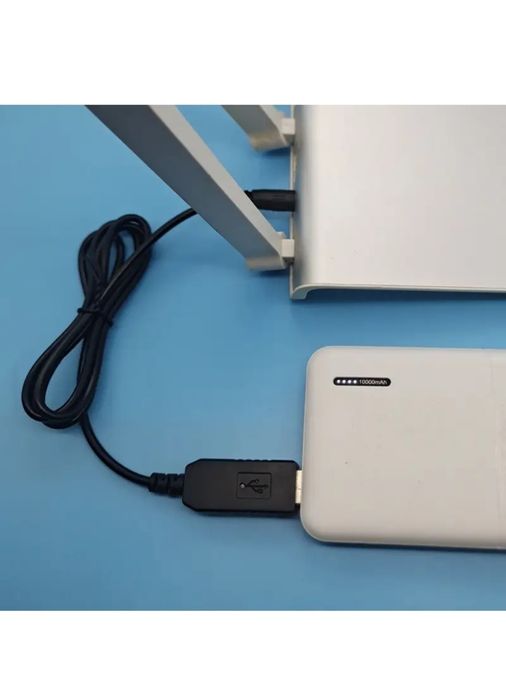 Кабель живлення для роутера USB-DC 12 V Power Banka Шнур для інтернету