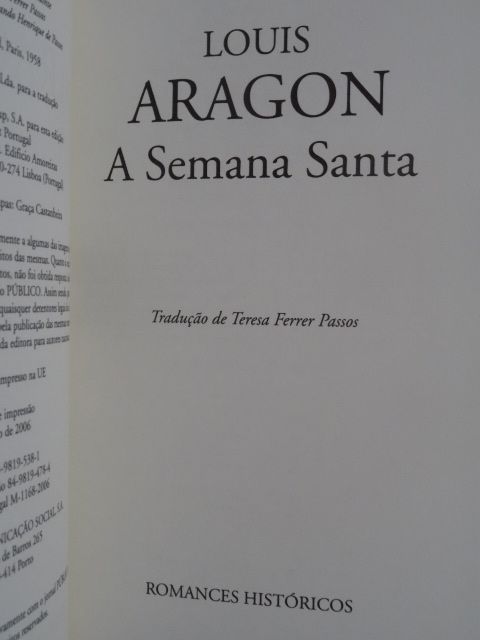 A Semana Santa de Louis Aragon