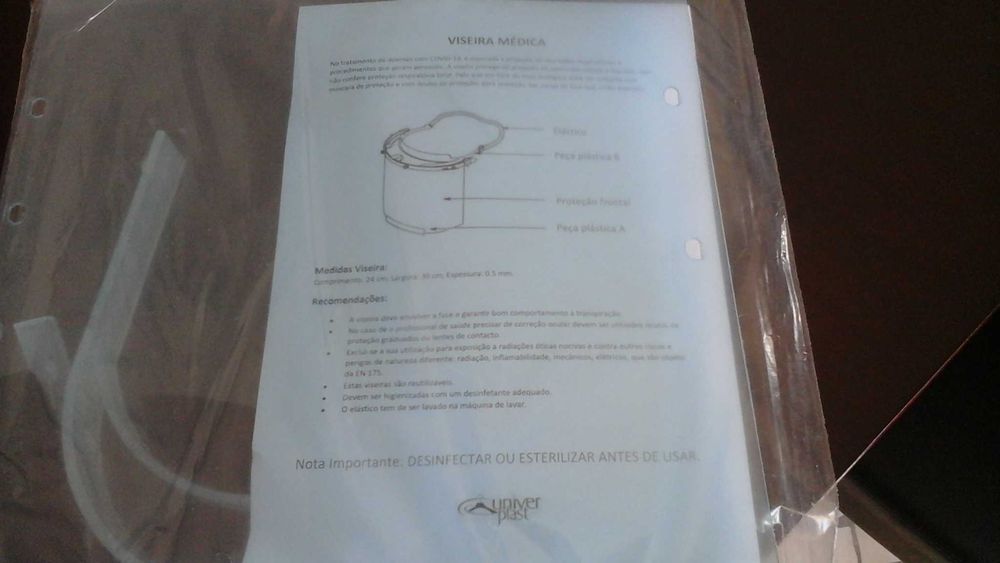 Viseiras médicas