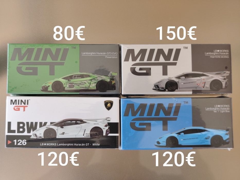 1:64 Miniaturas Por Race e Mini GT