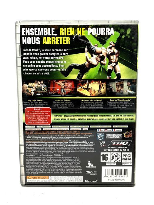 WWE Smackdown vs Raw 2009 Xbox 360 Po Angielsku