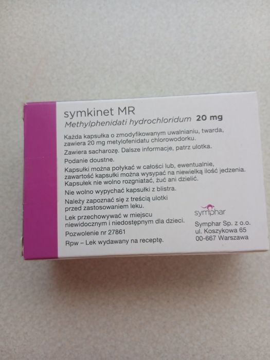 Kapsułki Symkinet 20mg