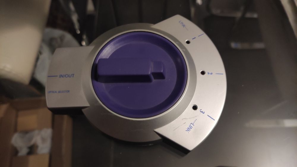 Derivador coaxial óptico de som novo