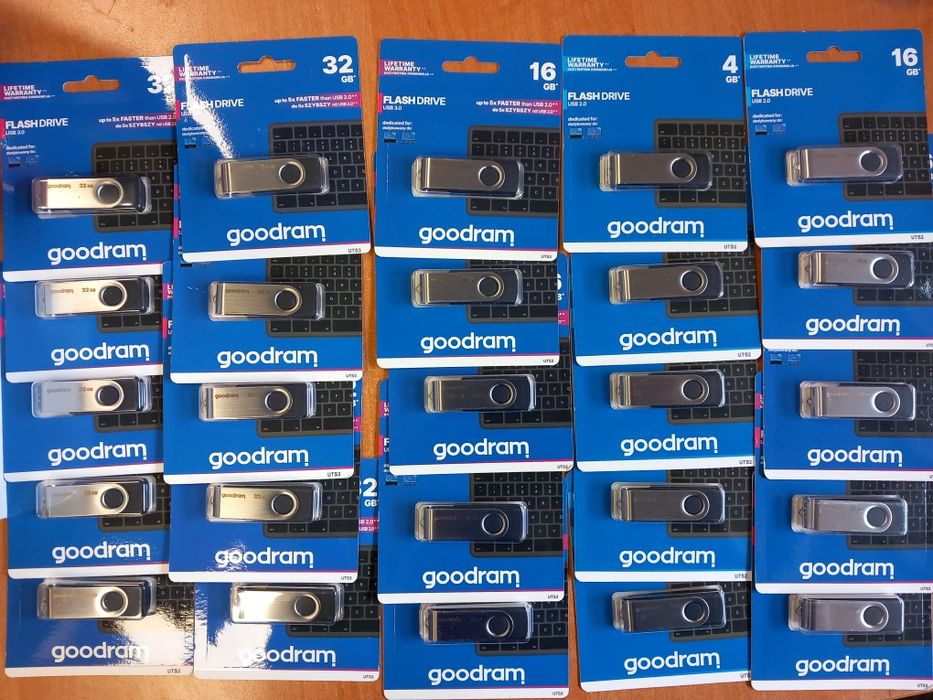 Pamięć pendrive Goodram 16 GB, 32 GB