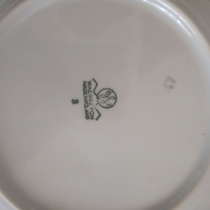 Talerzyki deserowe porcelana Wałbrzych