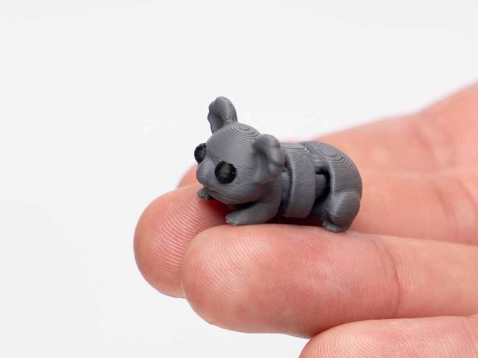 Coala articulada flexível miniatura