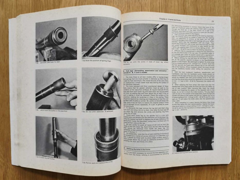 Instrukcja napraw Honda CG 125