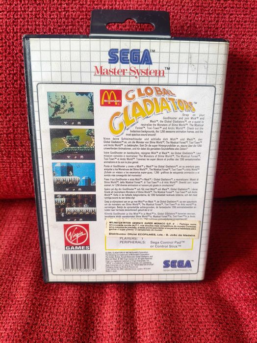 SEGA Master System Global Gladiators