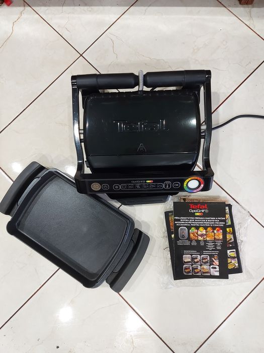 Гриль OptiGrill Tefal гріль деко протвінь тефаль  оптигриль