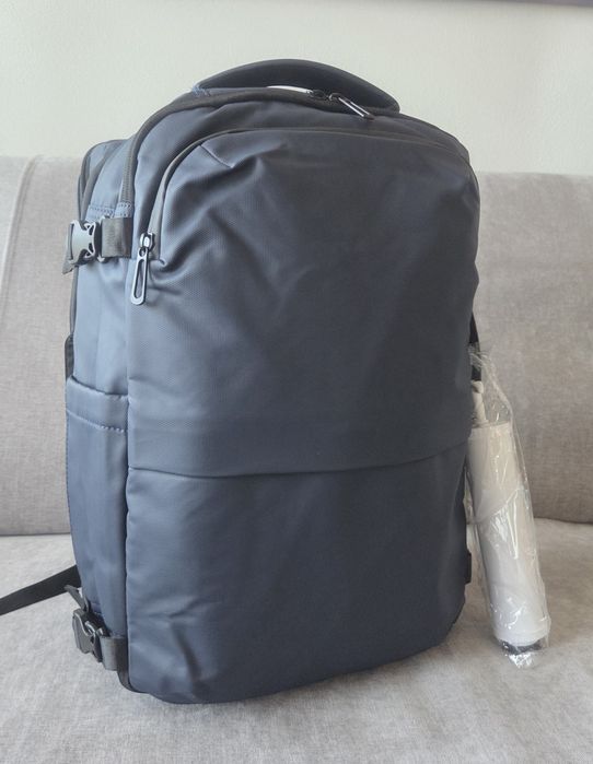 Mochila tech expansão com sistema vácuo