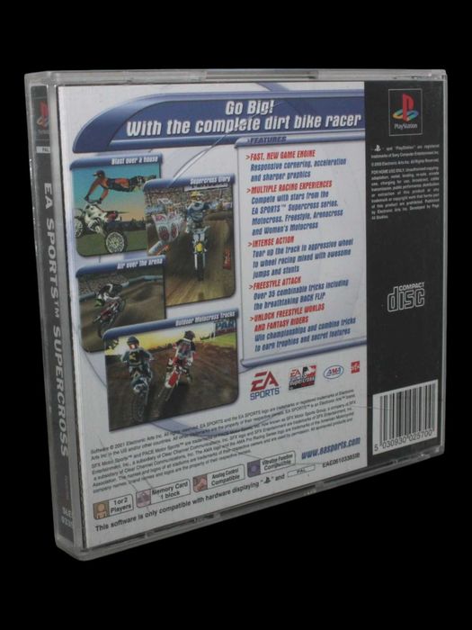 Supercross PS1 Psx GameBAZA