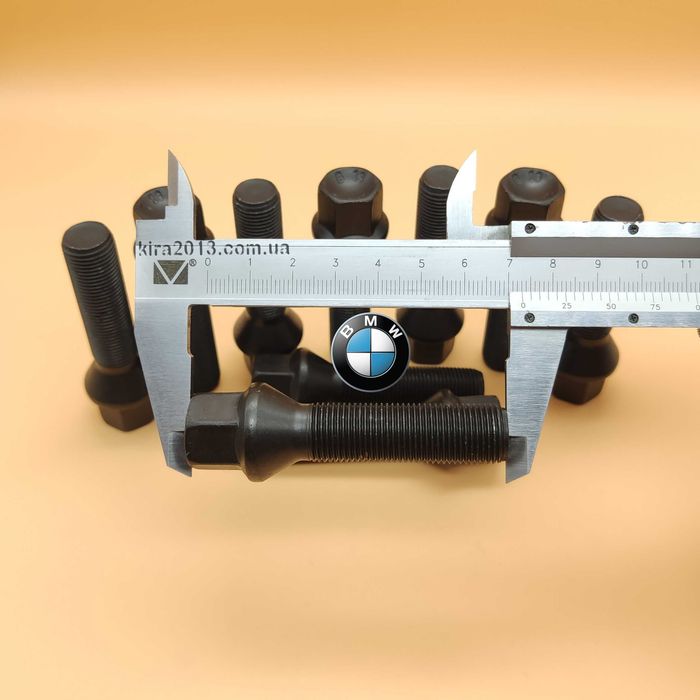 Длинные болты для проставок 2см 20мм BMW Удлинённые болты M14x1,25