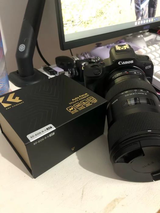 Адаптер K&F Concept для объектива Canon EF EF-S на камеру EOS R/RF RP