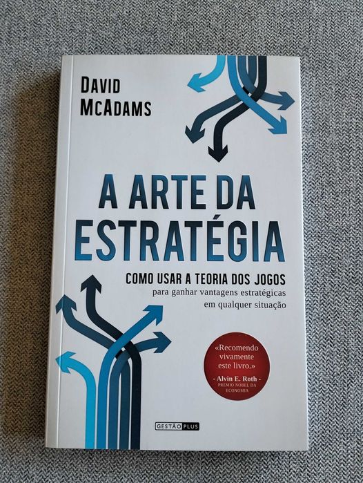 Livro " A Arte da estratégia" de David McAdams