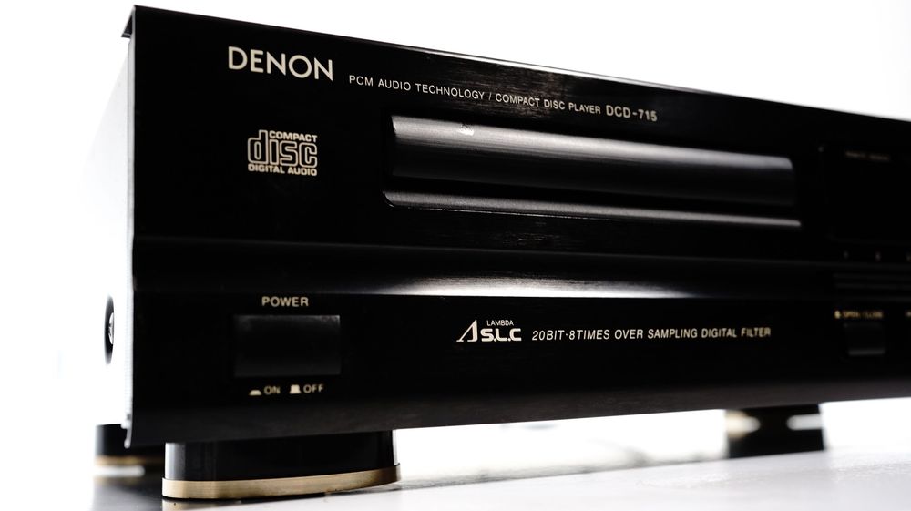 Zaawansowany odtwarzacz CD DENON DCD-715 DAC 18-bit Burr-Brown PCM61P
