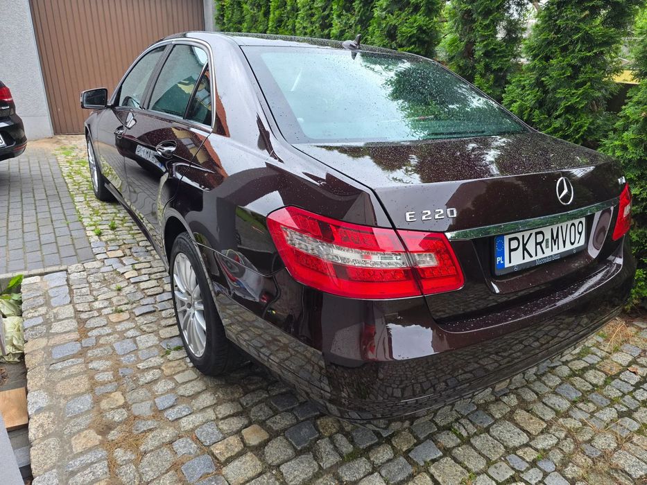 Mercedes-Benz Klasa E W212 E klasa. 220 CDI Mercedes.