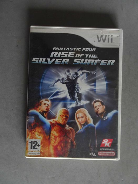 Jogo WII - Fantastic four rise of the silver surfer