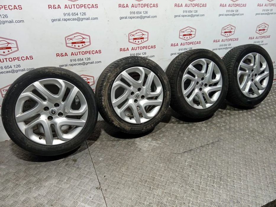 Jantes R17 Renault Captur 1 6.5x17 ET40 Originais