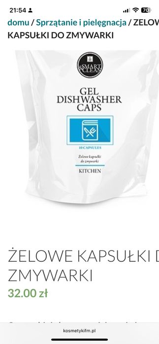 Żelowe kapsulki do zmywarki 4 opakowania FM