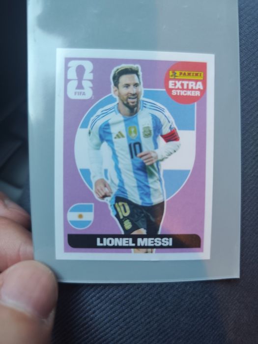 Lionel Messi - Cromo Mundial Panini 2026 - Extra Sticker