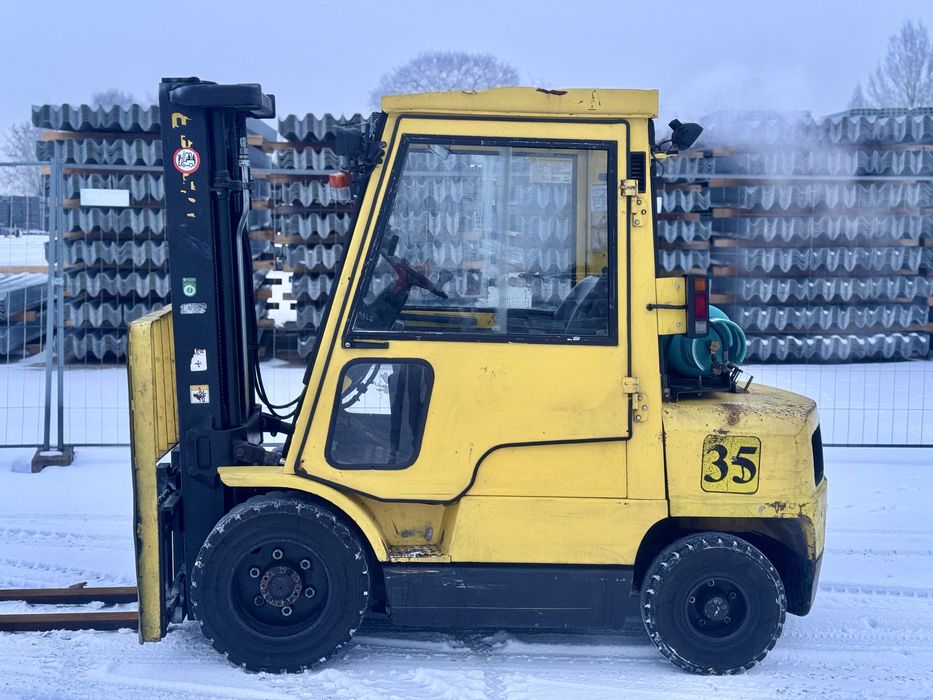 Hyster wózek widłowy 3000kg TRIPLEX 450cm •wolny Skok • UDT 04.2026r •