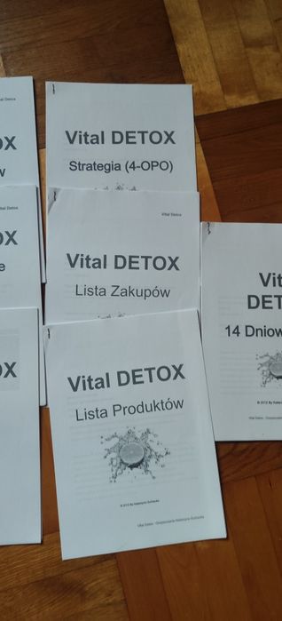 Katarzyna Gurbacka 14 dniowa dieta detox+ 30 przepisów+ koktajle oczys