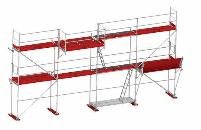 Rusztowania Plettac Elewacyjne Wynajem Fasadowe 100 m2