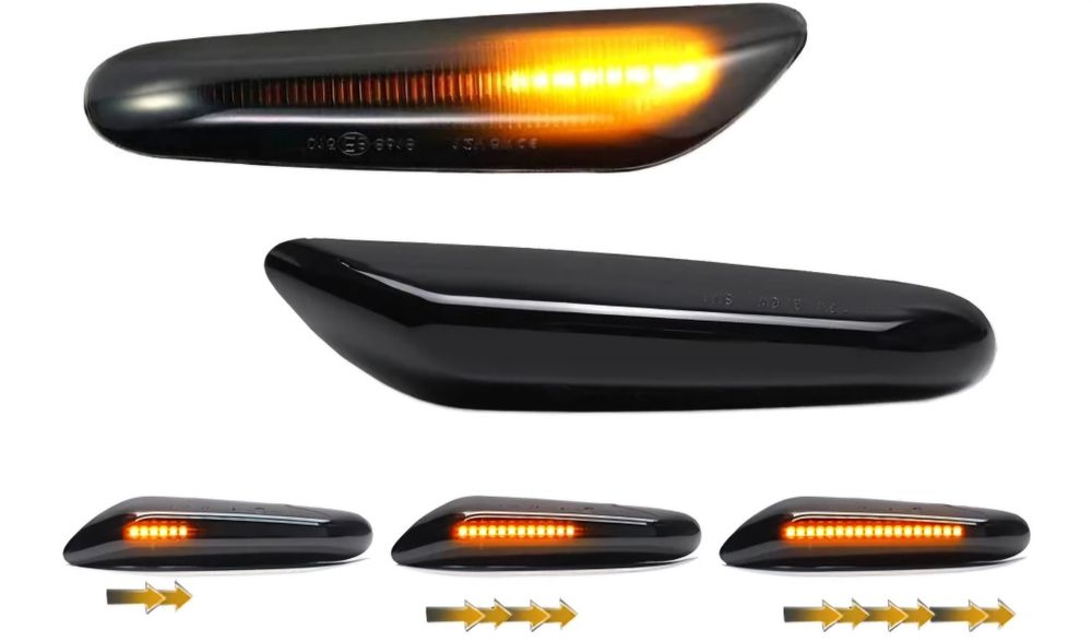 Kierunkowskazy LED bmw e90 - e46 kierunkowskaz migacze dymione