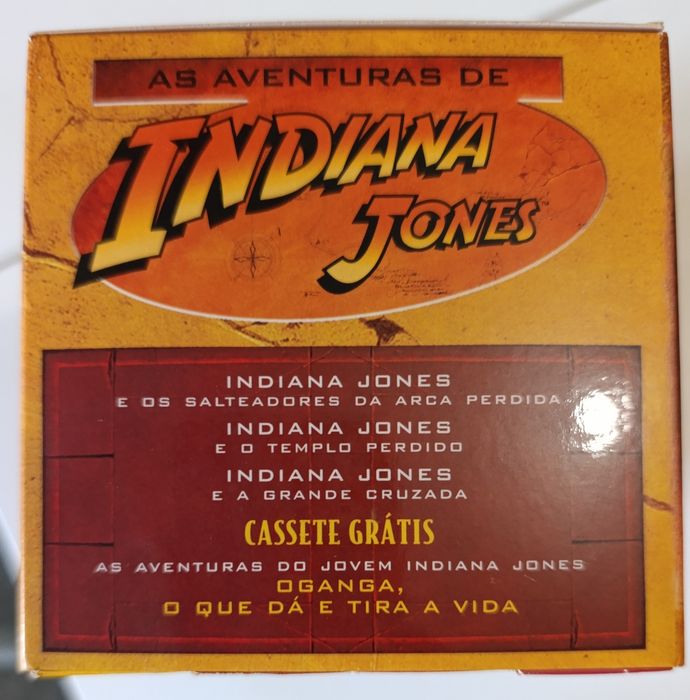 VHS coleção Indiana Jones