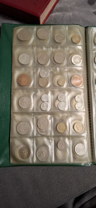 Monety stare z różnych stron świata i polski