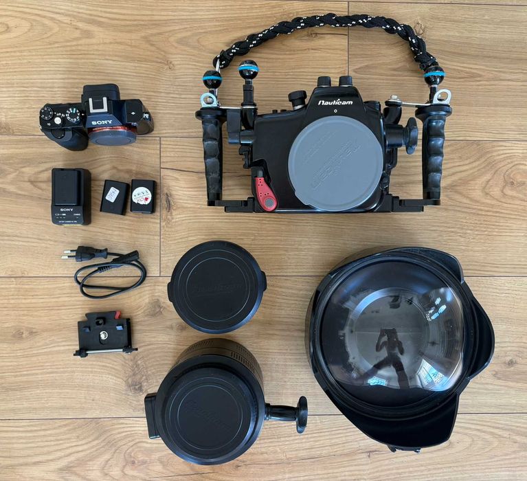 NauticamNA-A7 + Sony A7S Fotografia Subaquática Profissional — Lote ou Itens Individuais