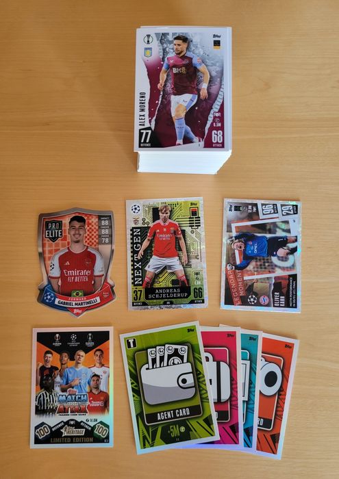 Champions League Topps Match Attax e Match Attax Extra